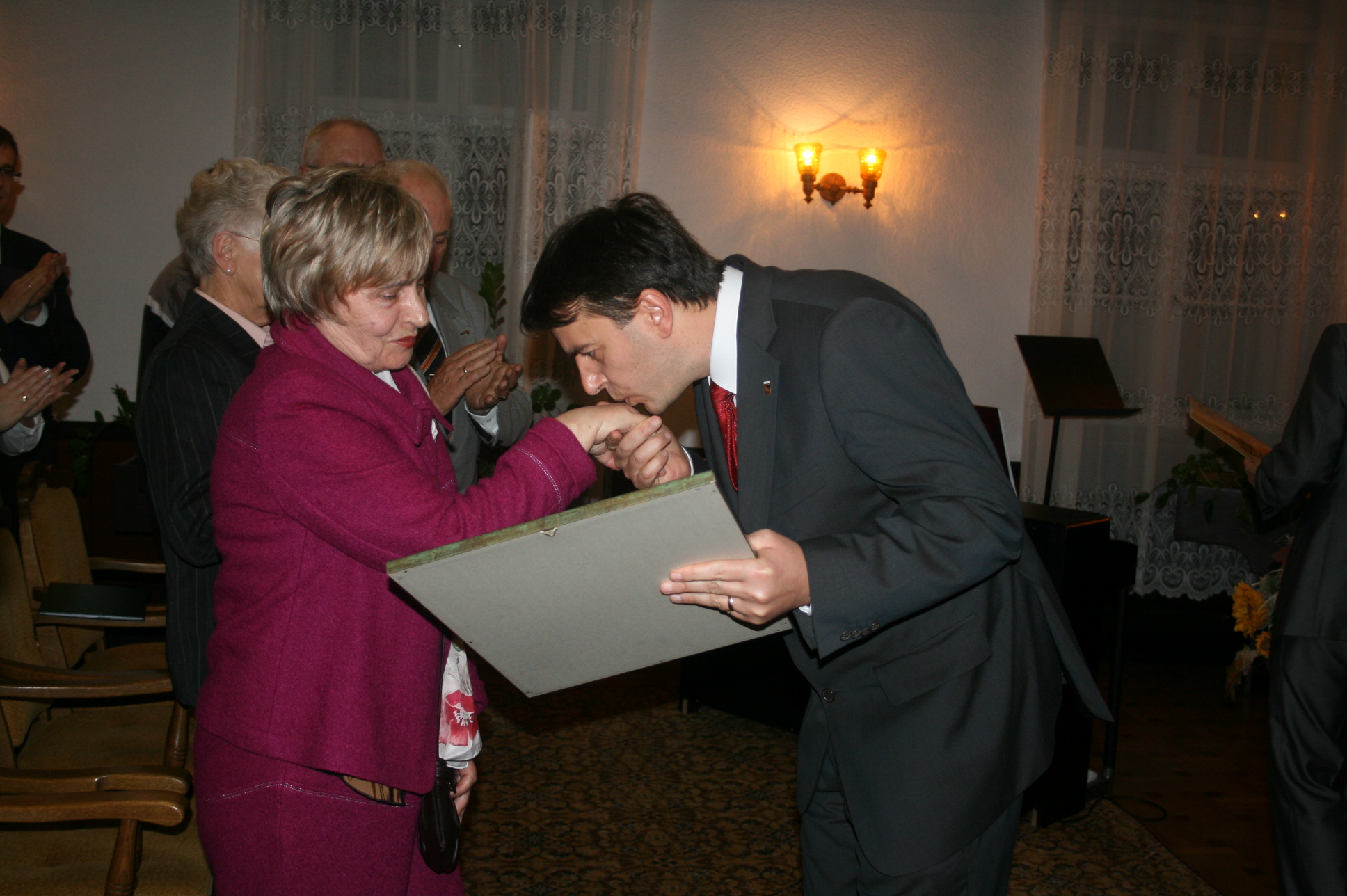 Aleksandra Hołubecka-Zielnica - wręczenie tytułu
